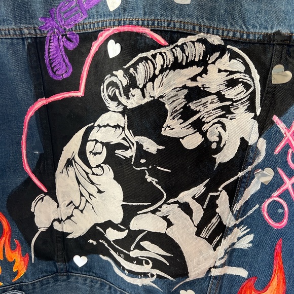 Custom painted jacket - Picture 5 of 5